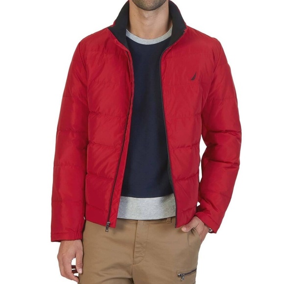 Men’s Nautica Quilted Puffer Down Jacket